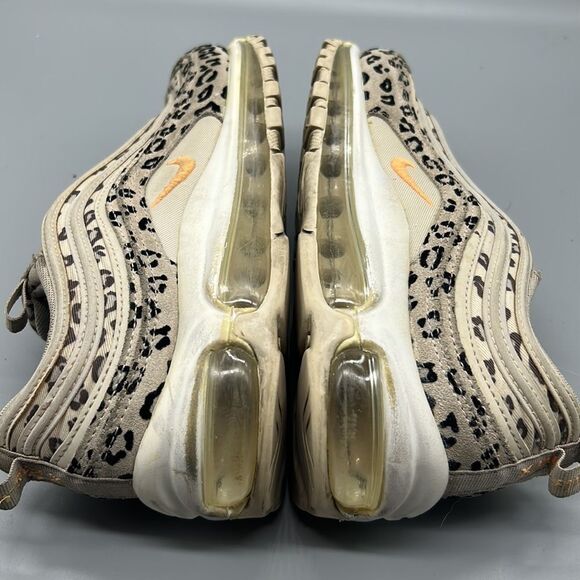 Nike Women’s Leopard with Orange AirMax Sz 7 - Picture 6 of 10